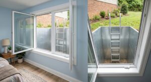 double-pane windows and egress requirements