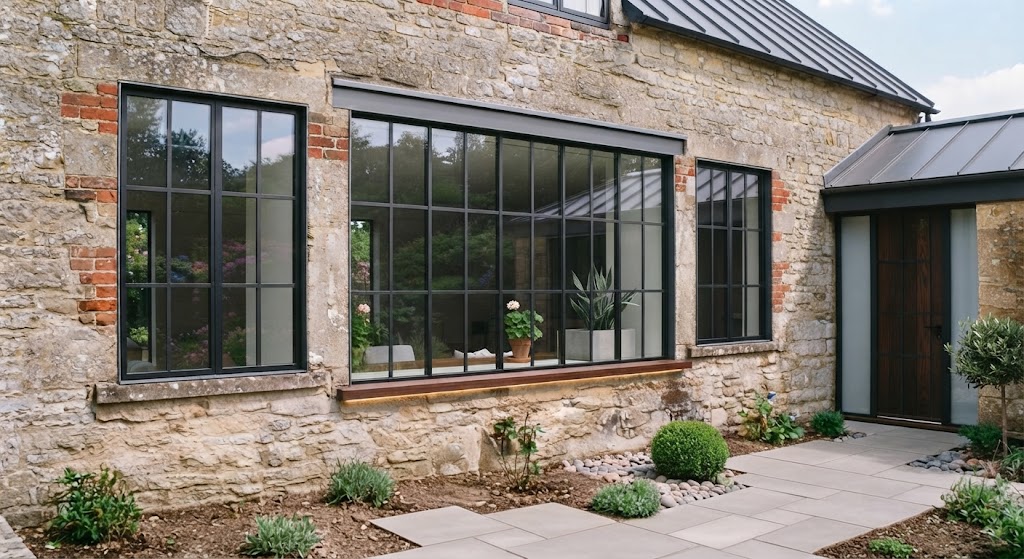 mullions and commercial windows
