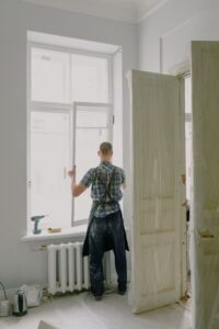 after window installation