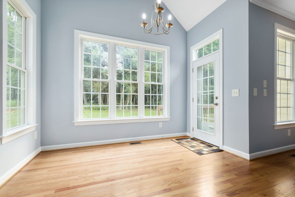 window trim and mullions