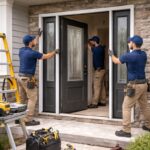 Entry door installation transforming Murray UT home