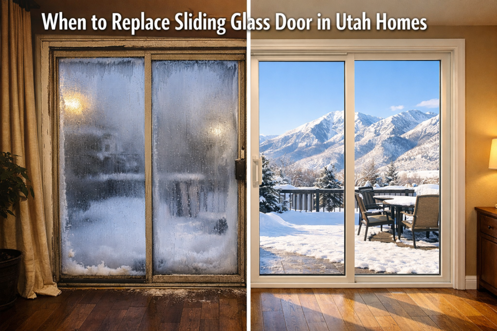 Expert in Replacing Sliding Glass Door in Utah Homes