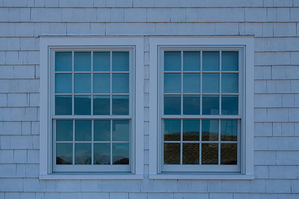 Double hung window installation in Murray UT home