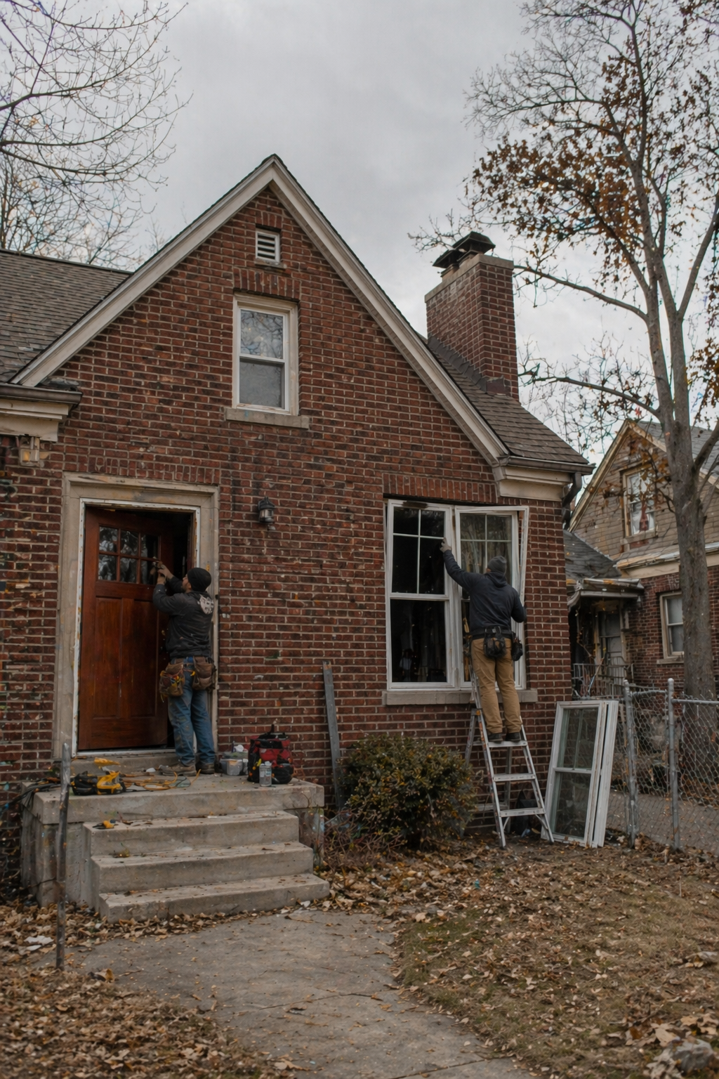 New windows and doors installed in South Salt Lake Utah