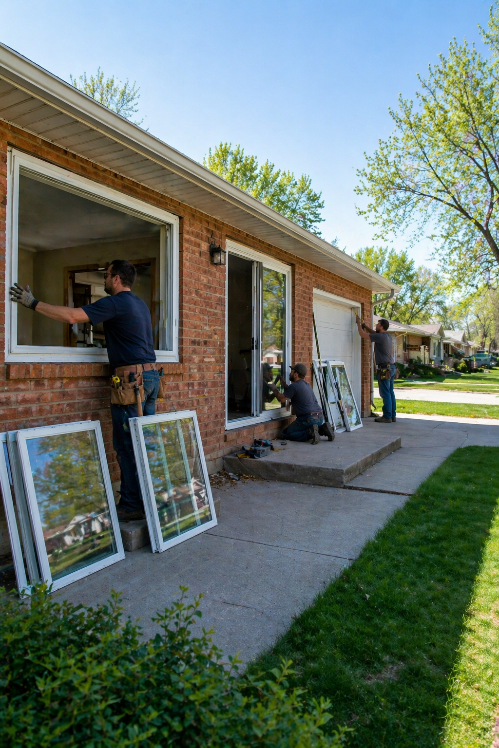 New windows and doors installed in Taylorsville Utah
