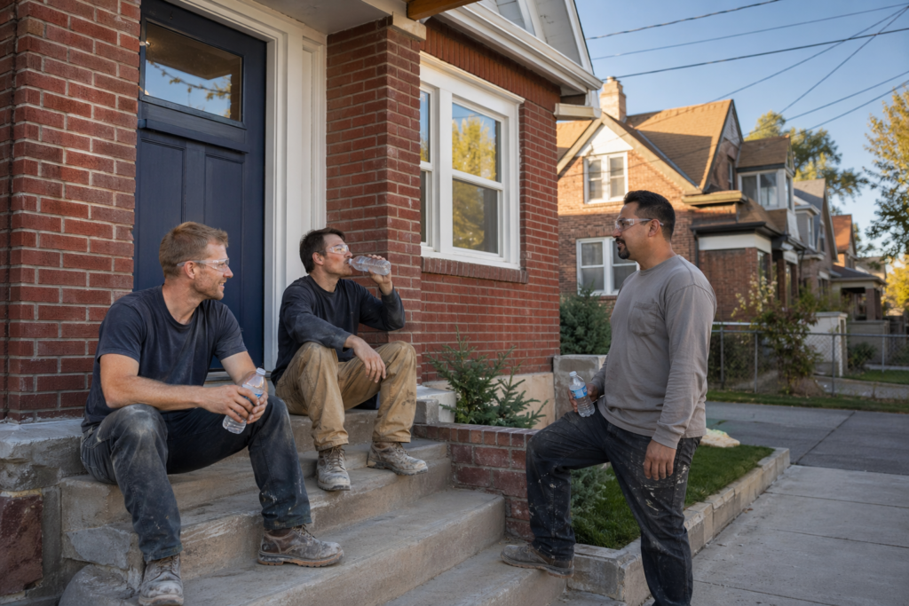 Professional window and door replacement team in South Salt Lake Utah