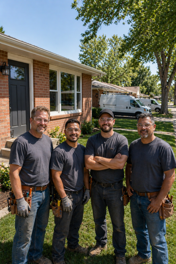 Professional window and door replacement team in Taylorsville Utah