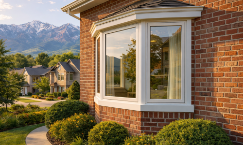 Bay window replacement in Murray Utah residence